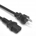POWER CABLE: USA Mains 3 Pin Male Plug